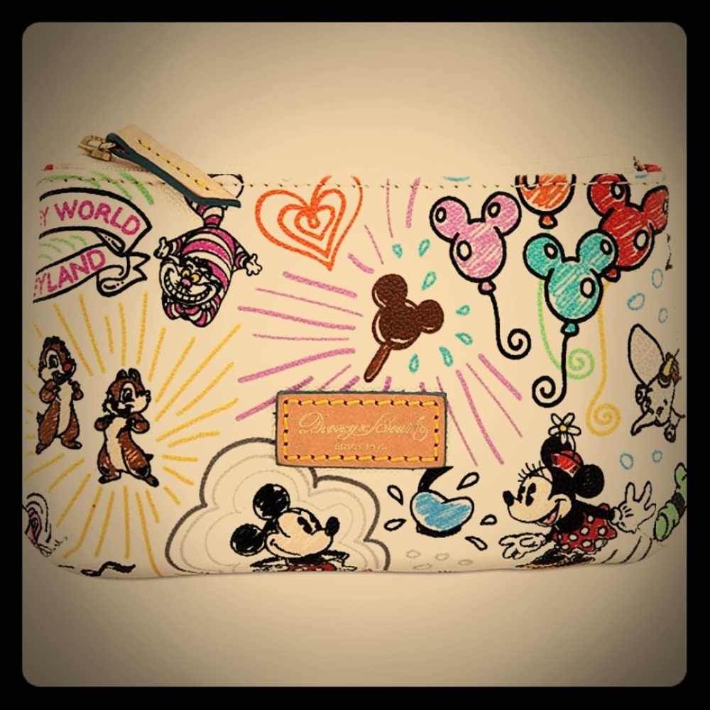 Nwt Disney Dooney Cosmetic bag